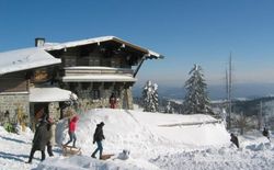 Bild 43: Ski & Rodel gut am Lusen-Schutzhaus im Nationalpark