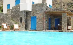 Ferienhaus mit Privatpool für 2 Personen  + 2 Kinder ca. 60 m² in Andros, Kykladen (Andros), Bild 1