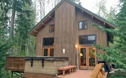 Mt. Baker Lodging Cabin #44 – HOT TUB, FIREPLACE, BBQ, W/D, PETS OK, WIFI, SLEEPS 6!, Picture 1: Picture 1