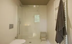 Bild 31: Eines von 2 Badezimmern mit Dusche, Bidet und Fenster