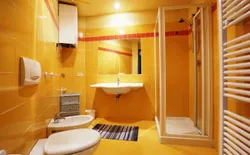 Bild 11: Freundliches Badezimmer mit Dusche und Bidet