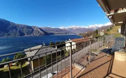 Monolocale Dorio con Balcone vista lago, Bild 1