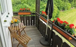 Bild 27: Ferienwohnung am Alpenrand - Balkon
