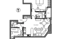 Bild 14: Grundriss der Wohnung