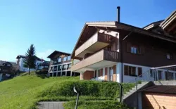 Picture 2: The apartment is in the middle right of the chalet