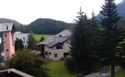 Bild 5: Aussicht von Balkon in Richtung St. Moritz