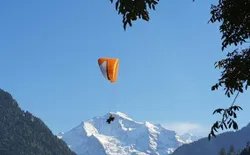 Bild 31: Paragliding vor Jungfrau