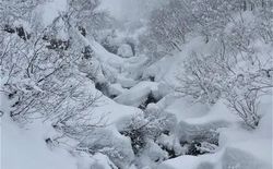 Bild 19: tiefer Winter Wanderweg Grütschalp - Mürren