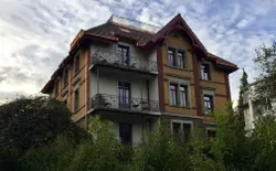 Charmante Loftwohnung Stadt Luzern, Bild 1: Das Haus, erbaut 1905, renoviert im 2017. Die Studios befinden sich im Dachstock,