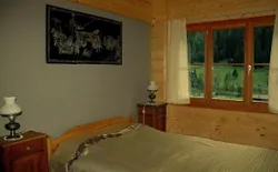 Bild 14: Schlafzimmer "Granze". Doppelbett. Gemeinsames Badezimmer.
