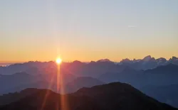 Bild 31: Sonnenaufgang auf dem Brienzer Rothorn