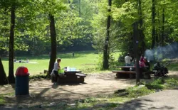 Bild 35: Picknickplätze auf der Parsifalwiese, 10 Gehminuten vom Haus