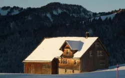 Alp-Ell Einfache Hütte, Bild 1: Aussenansicht