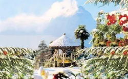 Bild 19: Pavillon im Schnee
