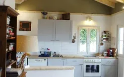 Bild 43: Küche und Essbereich in der Viletta Casa Fiore