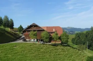 Bild 2: Unser Bauernhof Ober-Tiefenbühl liegt auf 950m.ü.M